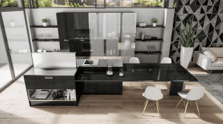 cucina con Boiserie soho di berloni cucina con Boiserie soho di berloni