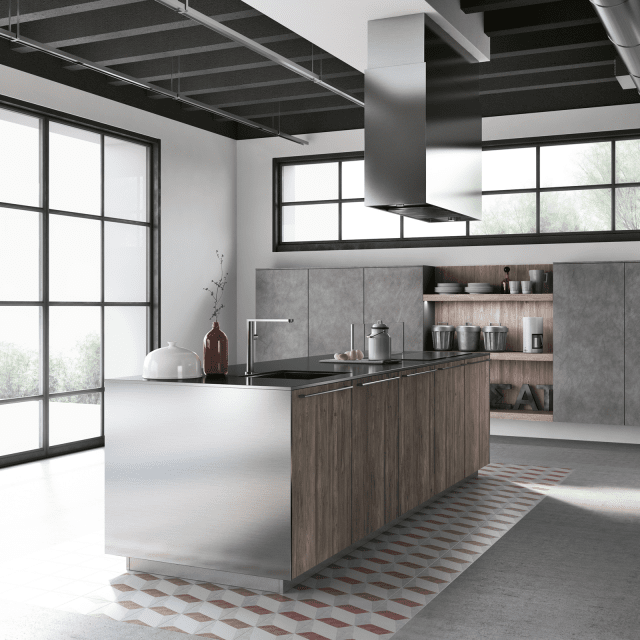 cucina con Boiserie easy di doimo cucine cucina con Boiserie easy di doimo cucine