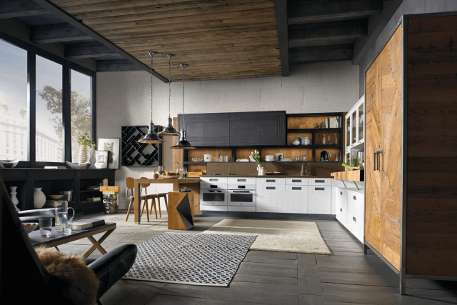cucina con Boiserie lab 40 di marchi cucine cucina con Boiserie lab 40 di marchi cucine