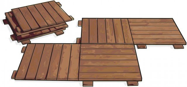 4. Un’alternativa al polistirolo sono i quadrotti in legno già trattati che, di solito, si trovano a prezzi convenienti alla fine dell’estate: si montano facendo coincidere gli incastri, ed essendo componibili possono adattarsi a diverse superfici. 4. Un’alternativa al polistirolo sono i quadrotti in legno già trattati che, di solito, si trovano a prezzi convenienti alla fine dell’estate: si montano facendo coincidere gli incastri, ed essendo componibili possono adattarsi a diverse superfici.