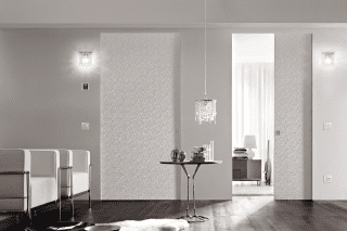 anta scompare nel controtelaio metallico Syntesis® Collection Luce di Eclisse anta scompare nel controtelaio metallico Syntesis® Collection Luce di Eclisse