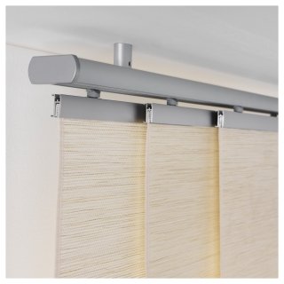 Kvartal di Ikea, sistema a sospensione per tende e pannelli  Kvartal di Ikea, sistema a sospensione per tende e pannelli