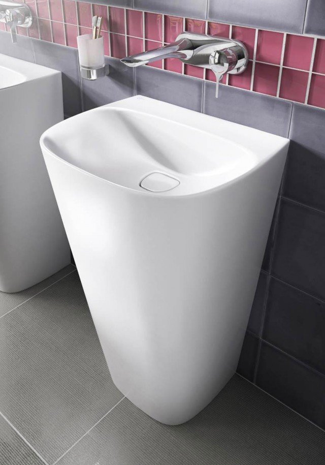 Lavabo Totem, finitura matt Lavabo Totem, finitura matt