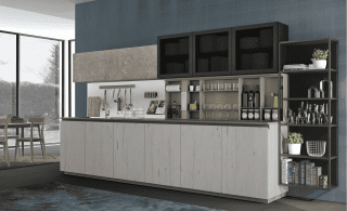 cucina con Boiserie oltre di lube cucina con Boiserie oltre di lube