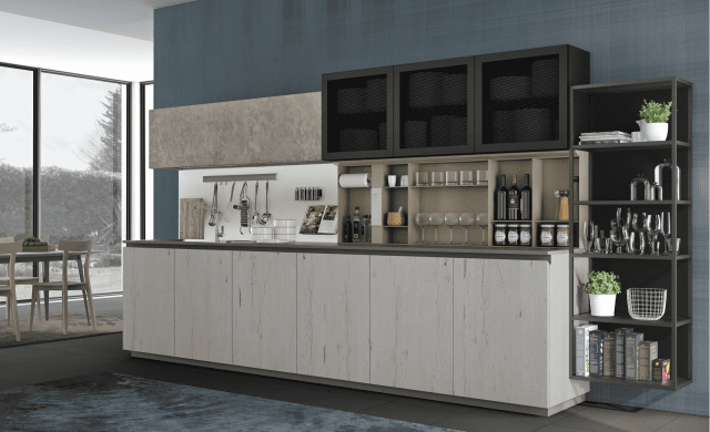 cucina con Boiserie oltre di lube cucina con Boiserie oltre di lube