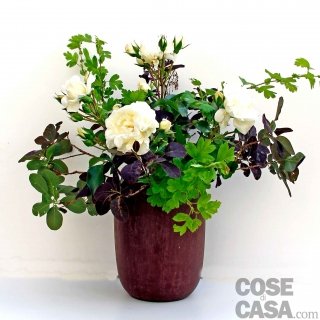 mazzo-con-potature-rosa-bianca mazzo-con-potature-rosa-bianca