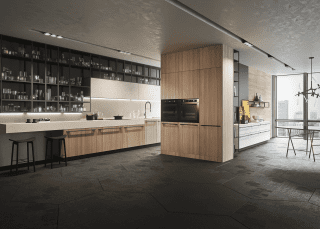 cucina con Boiserie opera di snaidero cucina con Boiserie opera di snaidero