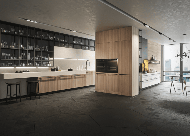 cucina con Boiserie opera di snaidero cucina con Boiserie opera di snaidero
