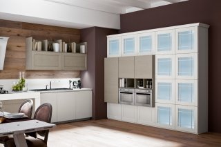 cucine modulare con vetrina Alice di Arrex Le Cucine cucine modulare con vetrina Alice di Arrex Le Cucine