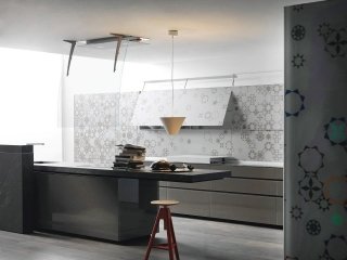 cucina con isola New Logica System & Artematica Vitrum di Valcucine cucina con isola New Logica System & Artematica Vitrum di Valcucine