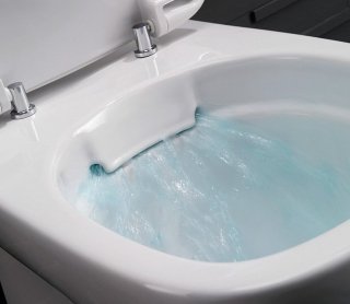wc con Tecnologia Rimfree® di Pozzi Ginori senza brida wc con Tecnologia Rimfree® di Pozzi Ginori senza brida