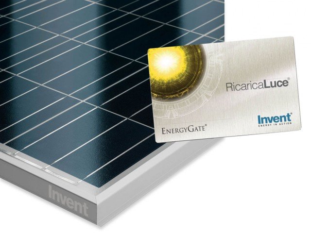 impianto fotovoltatico Invent con offerta ricaricaluce energygate impianto fotovoltatico Invent con offerta ricaricaluce energygate
