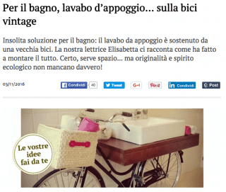 bici portalavabo bici portalavabo