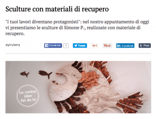 sculture materiali recupero sculture materiali recupero