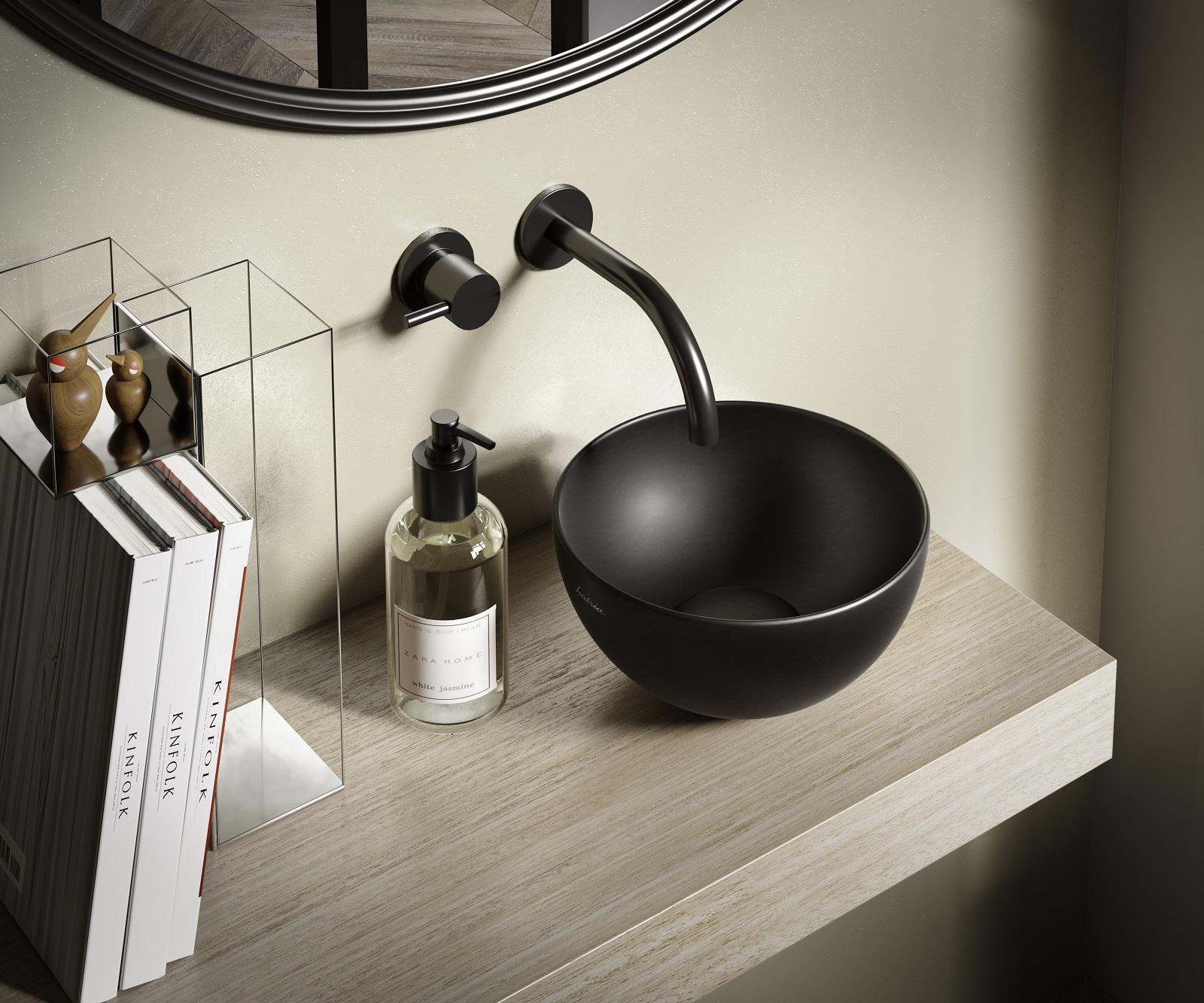 Ha bordi sottilissimi di soli 5 mm il lavabo tondo d’appoggio Happy Hour Slim 05:00 di Hatria disponibile in bianco lucido e 11 colori opachi. Ha un diametro di 25 cm. Prezzo, Iva esclusa, nella finitura bianco lucido 341 euro; prezzo, Iva esclusa, nelle tonalità opache 491 euro. www.hatria.com Ha bordi sottilissimi di soli 5 mm il lavabo tondo d’appoggio Happy Hour Slim 05:00 di Hatria disponibile in bianco lucido e 11 colori opachi. Ha un diametro di 25 cm. Prezzo, Iva esclusa, nella finitura bianco lucido 341 euro; prezzo, Iva esclusa, nelle tonalità opache 491 euro. www.hatria.com