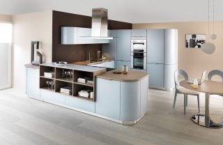 cucina a forma di “U” Loft Twin & Moon Micron di Schmidt cucina a forma di “U” Loft Twin & Moon Micron di Schmidt
