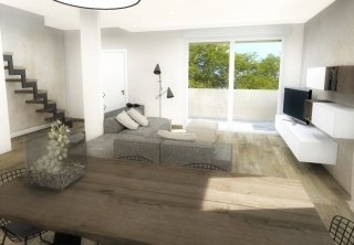 soggiorno - eliminare il corridoio soggiorno - eliminare il corridoio