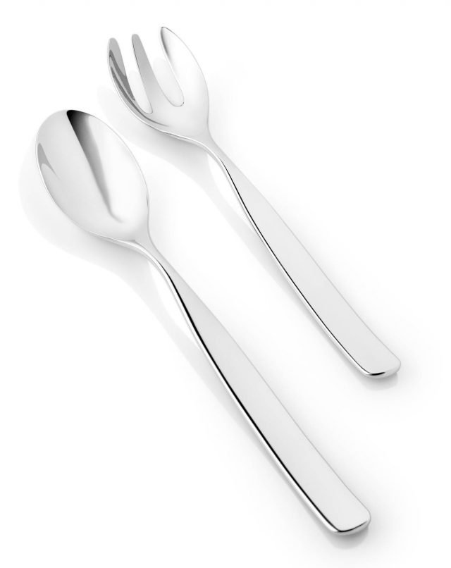 set posate per insalata di Eva Solo in acciaio inox lucido set posate per insalata di Eva Solo in acciaio inox lucido