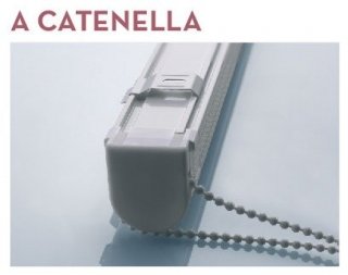 Silent Gliss® 2320 di Silent Gliss,
a catenella, è adatto
per tende leggere. Silent Gliss® 2320 di Silent Gliss,
a catenella, è adatto
per tende leggere.