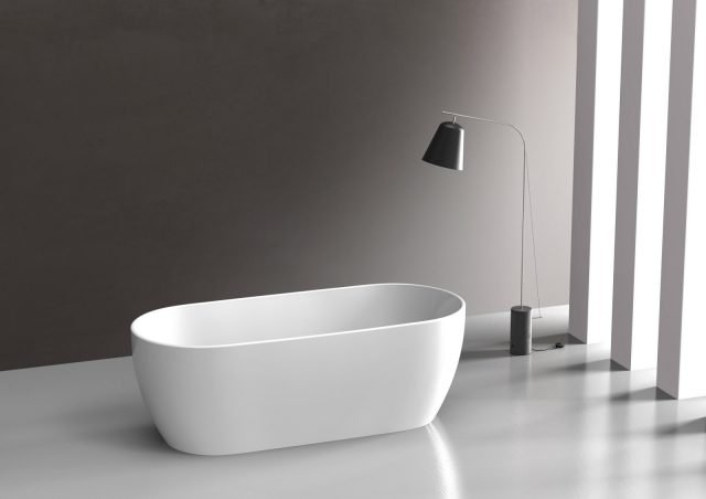vasca freestanding Unica di Alice Ceramica in ceramica ovale vasca freestanding Unica di Alice Ceramica in ceramica ovale