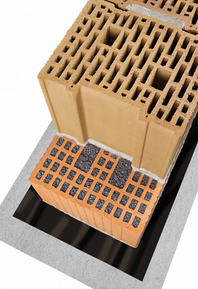 blocchi in laterizio Normablock Più Taglio Termico, di Danesi blocchi in laterizio Normablock Più Taglio Termico, di Danesi