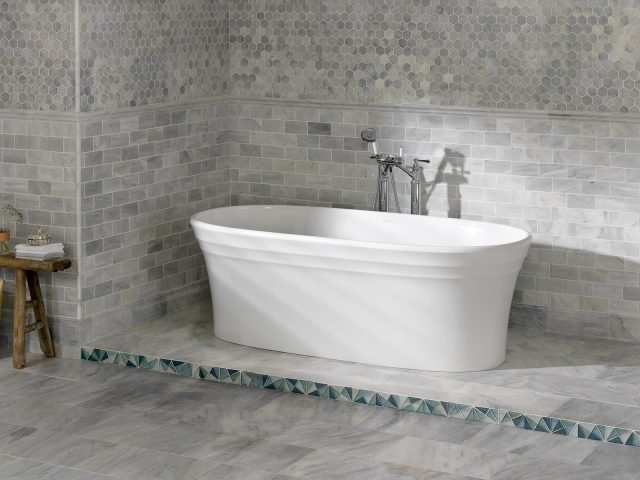vasca freestanding Warndon di Victoria + Albert in Quarrycast® vasca freestanding Warndon di Victoria + Albert in Quarrycast®