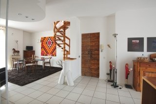 Scala a chiocciola in legno. Foto di Filippo Bolzonella Scala a chiocciola in legno. Foto di Filippo Bolzonella