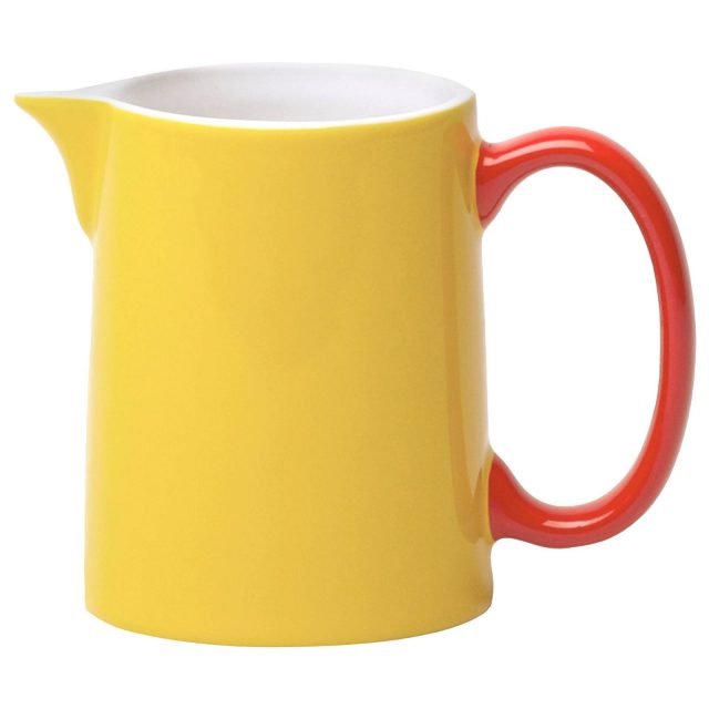bricco per il latte My Milk Jug di Serax giallo e rosso bricco per il latte My Milk Jug di Serax giallo e rosso