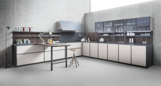 cucina con forma a “L” XP di Zampieri cucina con forma a “L” XP di Zampieri