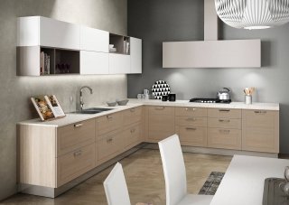 cucina con forma a “L” Mediterranea di Berloni cucina con forma a “L” Mediterranea di Berloni