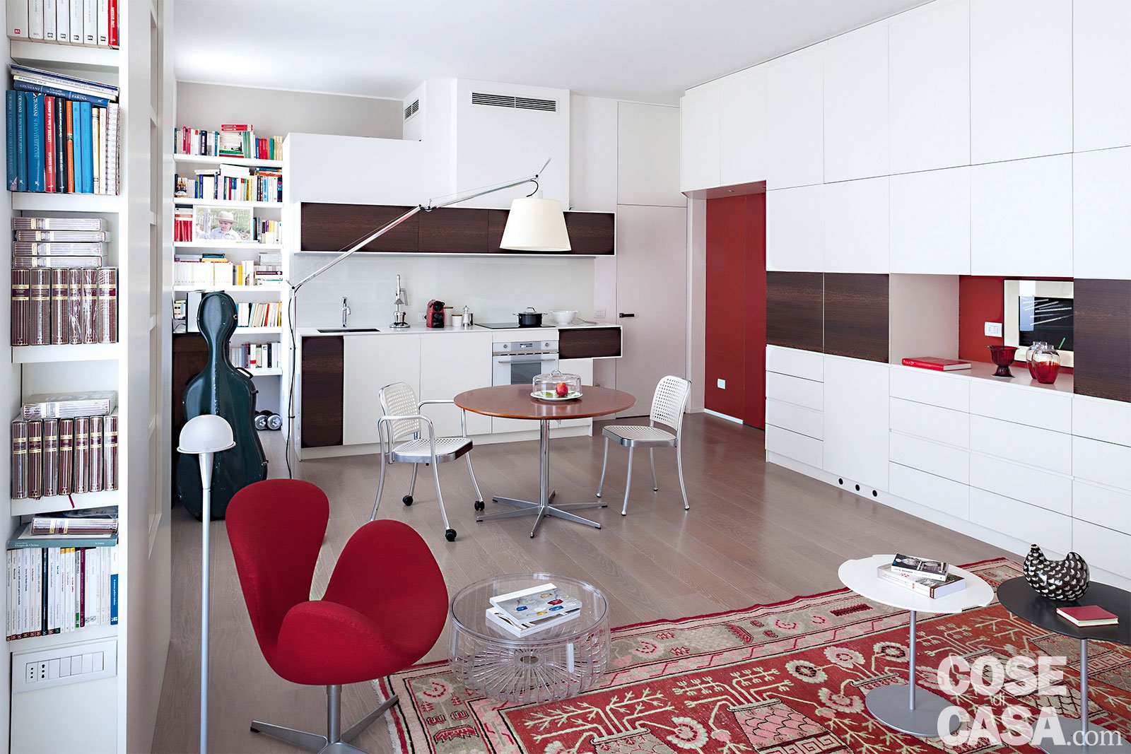 50 mq: una casa open space per avere più luce. guarda i costi ... Come arredare una casa di 50 mq