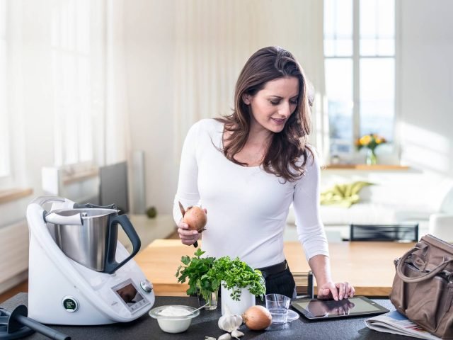 robot da cucina Bimby TM5 di Vorwerk robot da cucina Bimby TM5 di Vorwerk