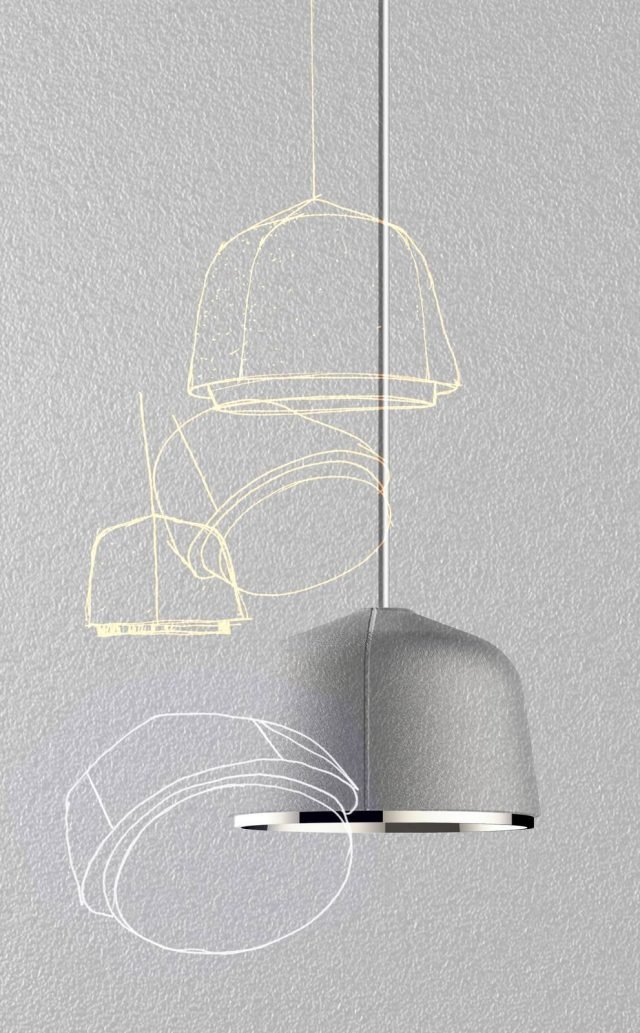 Arumi di Foscarini è la nuova lampada a sospensione, design Lucidi e Pevere, caratterizzata da una forma compatta: il diffusore a cupola, realizzato in alluminio, riflette e proietta la luce verso il basso. La superficie esterna appare opaca e materica, impreziosita da tre rilievi che la fanno sembrare appena estratta dallo stampo; internamente la superficie metallica è lucida e riflette i raggi della sorgente luminosa a Led. www.foscarini.com Arumi di Foscarini è la nuova lampada a sospensione, design Lucidi e Pevere, caratterizzata da una forma compatta: il diffusore a cupola, realizzato in alluminio, riflette e proietta la luce verso il basso. La superficie esterna appare opaca e materica, impreziosita da tre rilievi che la fanno sembrare appena estratta dallo stampo; internamente la superficie metallica è lucida e riflette i raggi della sorgente luminosa a Led. www.foscarini.com