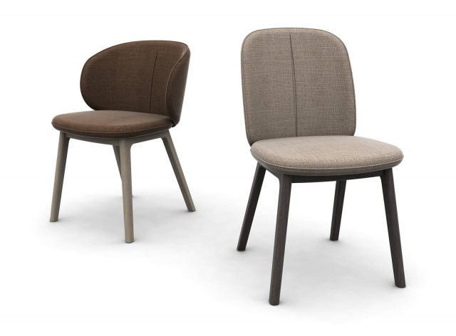 13. Olympia di Domitalia è la sedia disponibile in due versioni: una alta e slanciata, l'altra bassa e avvolgente. Entrambe sono imbottite e caratterizzate dalla presenza della cucitura sartoriale che attraversa verticalmente lo schienale e si trasforma in un elemento decorativo. www.domitalia.it 13. Olympia di Domitalia è la sedia disponibile in due versioni: una alta e slanciata, l'altra bassa e avvolgente. Entrambe sono imbottite e caratterizzate dalla presenza della cucitura sartoriale che attraversa verticalmente lo schienale e si trasforma in un elemento decorativo. www.domitalia.it