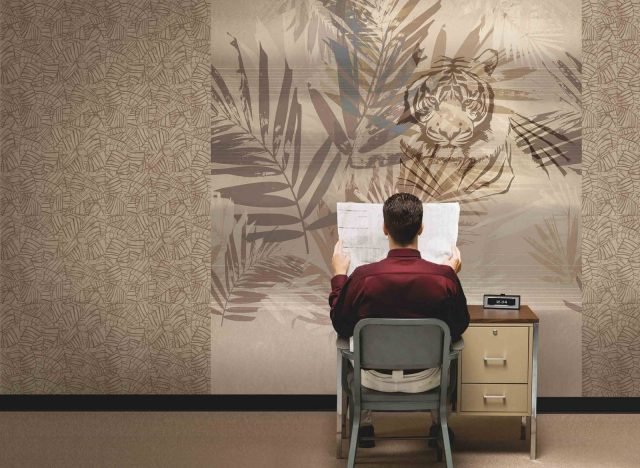 Wallpaper Rhapsody: un percorso di installazioni a cura dello studio Martinelli Venezia realizzato con le collezioni Jannelli&Volpi. Wallpaper Rhapsody: un percorso di installazioni a cura dello studio Martinelli Venezia realizzato con le collezioni Jannelli&Volpi.