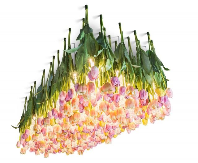 Flower Power di VGnewtrend è la nuova lampada a sospensione formata da tantissimi tulipani artificiali tra cui trovano posto una serie di lampade in vetro di Murano con illuminazione a Led. É realizzata esclusivamente su misura ed è disponibile anche con altri fiori. www.vgnewtrend.it Flower Power di VGnewtrend è la nuova lampada a sospensione formata da tantissimi tulipani artificiali tra cui trovano posto una serie di lampade in vetro di Murano con illuminazione a Led. É realizzata esclusivamente su misura ed è disponibile anche con altri fiori. www.vgnewtrend.it
