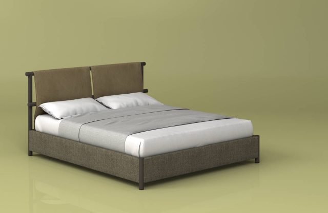 Jetty di Alf DaFrè è il letto con un design semplice e elegante con una leggera struttura in acciaio che sostiene il contenitore sotto il materasso e i pannelli in cuoio che formano l'originale testata. La colorazione sobria ne sottolinea l'eleganza. Misura L 173 x P 210 x H 93 cm. www.alfdafre.it Jetty di Alf DaFrè è il letto con un design semplice e elegante con una leggera struttura in acciaio che sostiene il contenitore sotto il materasso e i pannelli in cuoio che formano l'originale testata. La colorazione sobria ne sottolinea l'eleganza. Misura L 173 x P 210 x H 93 cm. www.alfdafre.it