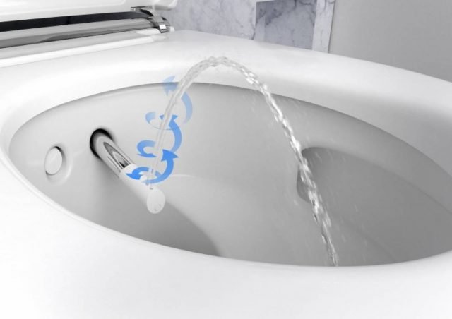 water bidet 2 in 1 Geberit AquaClean Mera con microboiler e sistema whirlspray water bidet 2 in 1 Geberit AquaClean Mera con microboiler e sistema whirlspray