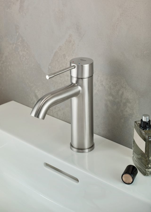 4 grohe essence supersteel rubinettiperlavabo 4 grohe essence supersteel rubinettiperlavabo