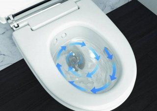 water bidet 2 in 1 Geberit AquaClean Mera con sistema turboflush water bidet 2 in 1 Geberit AquaClean Mera con sistema turboflush