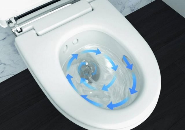 water bidet 2 in 1 Geberit AquaClean Mera con sistema turboflush water bidet 2 in 1 Geberit AquaClean Mera con sistema turboflush