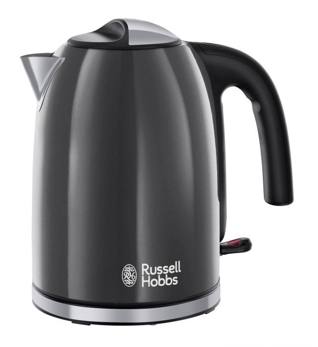 E’ dotato di una zona a rapida bollitura per scaldare fino a 3 tazze in 55 secondi, permettendo così di risparmiare fino al 66% di energia il bollitore in acciaio inox della serie Colours Plus di Russell Hobbs. Capiente 1,7 litri, ha base girevole a 360° con avvolgicavo e potenza di 2.400 watt. Prezzo 50 euro. www.russellhobbs.it E’ dotato di una zona a rapida bollitura per scaldare fino a 3 tazze in 55 secondi, permettendo così di risparmiare fino al 66% di energia il bollitore in acciaio inox della serie Colours Plus di Russell Hobbs. Capiente 1,7 litri, ha base girevole a 360° con avvolgicavo e potenza di 2.400 watt. Prezzo 50 euro. www.russellhobbs.it