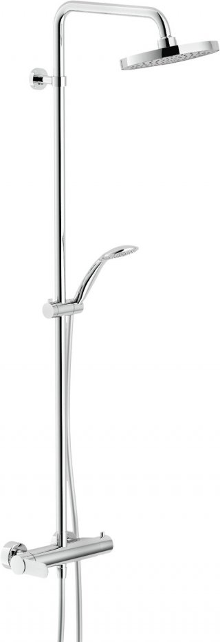 colonna Sand di Teknobili con monocomando esterno e supporto doccetta grupponobili colonna Sand di Teknobili con monocomando esterno e supporto doccetta grupponobili