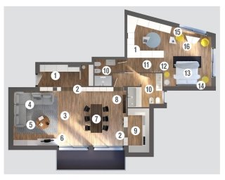 pianta SPAZI DIFFICILI NUMERI pianta SPAZI DIFFICILI NUMERI