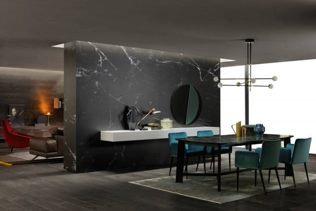 Primavera di Febal Casa è il tavolo della nuova collezione Premium Interior caratterizzata dal design rigoroso e dall'elevata qualità dei materiali. La struttura portante è in legno, il piano rettangolare è in pregiato marmo Emperados: il contrasto tra i due materiali crea un risultato elegante e ricercato. www.febalcasapremium.com Primavera di Febal Casa è il tavolo della nuova collezione Premium Interior caratterizzata dal design rigoroso e dall'elevata qualità dei materiali. La struttura portante è in legno, il piano rettangolare è in pregiato marmo Emperados: il contrasto tra i due materiali crea un risultato elegante e ricercato. www.febalcasapremium.com