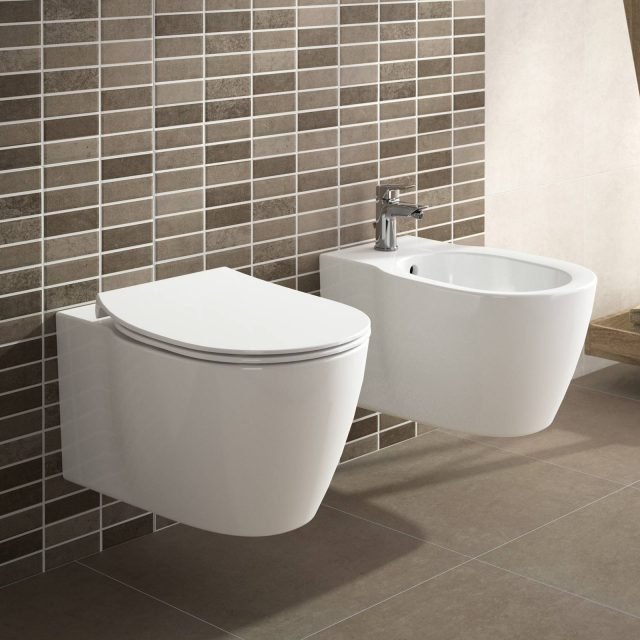 water e bidet sospesi Connect di Ideal Standard bianchi water e bidet sospesi Connect di Ideal Standard bianchi