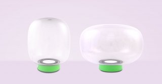 Limited edition Legier di Tooy per Privalia.
Designer: Corrado Dotti.
Dimensioni: cm. 35 x H 28 e 25 x H 31 cm.
Lampada in vetro soffiato a bocca con base in ottone verniciato verde Greenery.
Da terra, a sospensione o a soffitto.
Prezzo speciale Privalia: 209 e 229 euro. Limited edition Legier di Tooy per Privalia.
Designer: Corrado Dotti.
Dimensioni: cm. 35 x H 28 e 25 x H 31 cm.
Lampada in vetro soffiato a bocca con base in ottone verniciato verde Greenery.
Da terra, a sospensione o a soffitto.
Prezzo speciale Privalia: 209 e 229 euro.