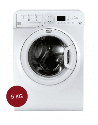 Due cicli anti allergia consentono lavaggi speciali con risciacqui extra. Compatta, la lavatrice Natis FMUG 502 EU di Hotpoint Ariston ha Diplay Small Digit per controllare le funzioni, partenza ritardata fino a 12 ore, programma rapido 30' e opzione che facilita la stiratura.