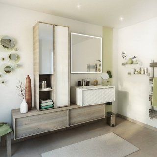 Mobile bagno Neo Frame, contemporaneo e dinamico Mobile bagno Neo Frame, contemporaneo e dinamico