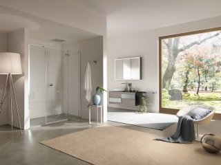 Azure, nuova parete doccia firmata Inda Azure, nuova parete doccia firmata Inda